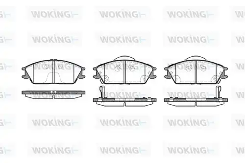 накладки WOKING P3243.22