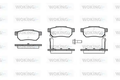 накладки WOKING P3333.02