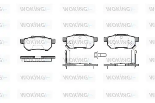 накладки WOKING P3333.52