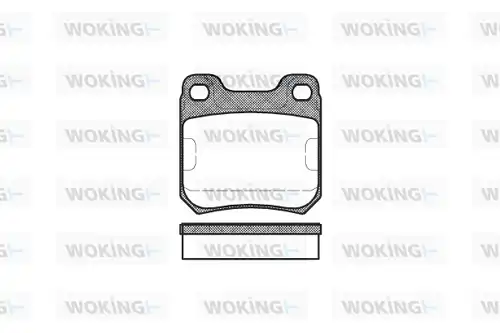 накладки WOKING P3393.00