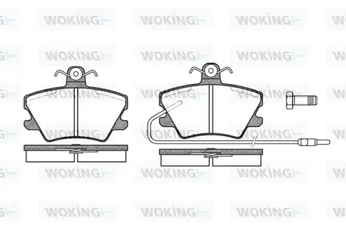 накладки WOKING P3413.02