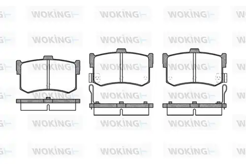 накладки WOKING P3423.02