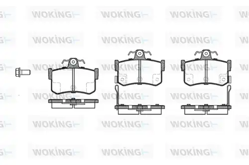 накладки WOKING P3513.12