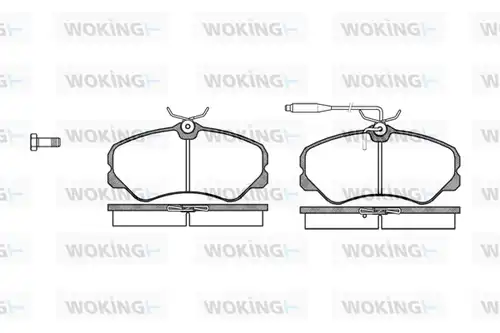 накладки WOKING P3613.02