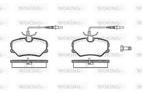 накладки WOKING P3623.12