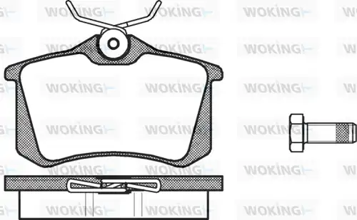 накладки WOKING P3633.00