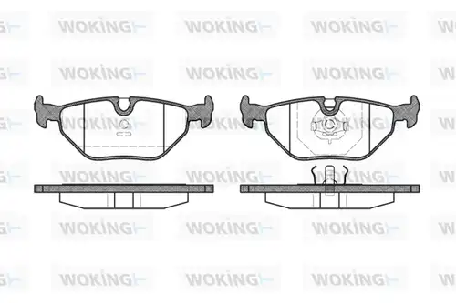 накладки WOKING P3653.00