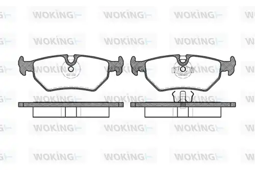 накладки WOKING P3653.10