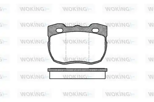 накладки WOKING P3673.00