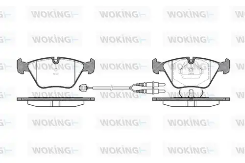 накладки WOKING P3703.22