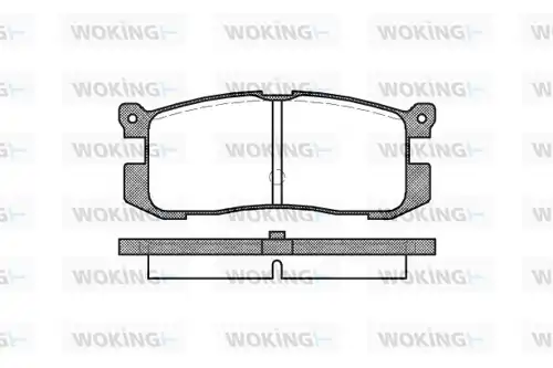 накладки WOKING P3723.00