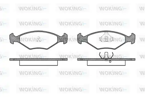 накладки WOKING P3813.00