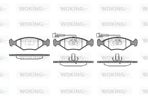 накладки WOKING P3813.32