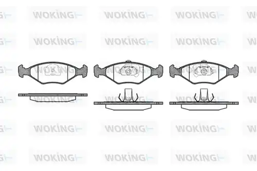 накладки WOKING P3813.40