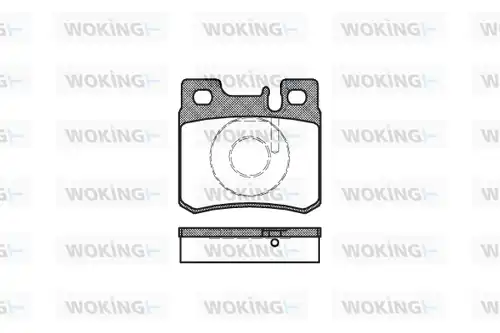 накладки WOKING P3823.20