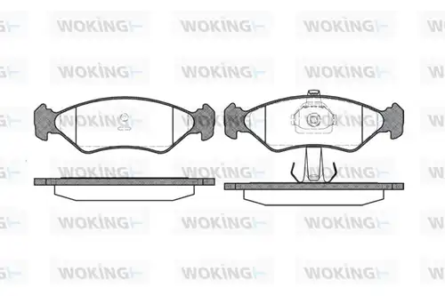 накладки WOKING P3853.20