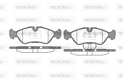 накладки WOKING P3863.30