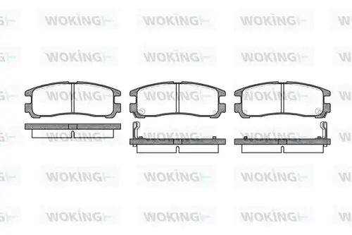 накладки WOKING P3913.02