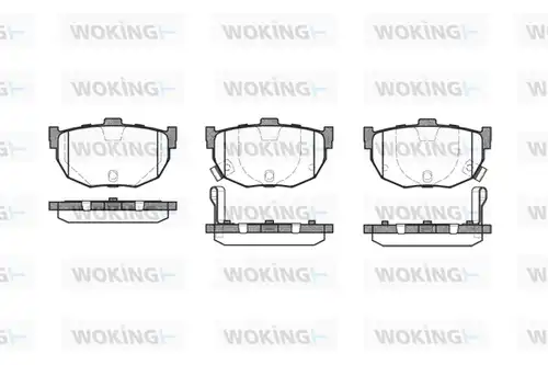 накладки WOKING P3943.22