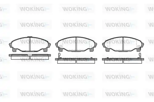 накладки WOKING P4013.02