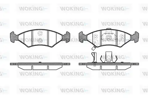 накладки WOKING P4023.22