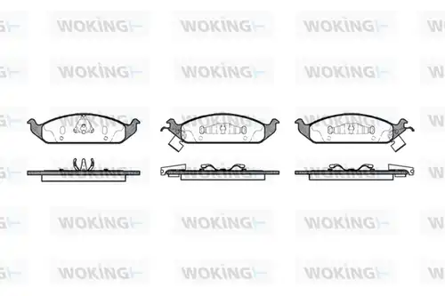 накладки WOKING P4703.02