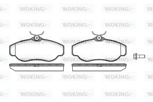 накладки WOKING P4763.00