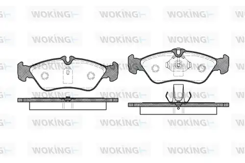 накладки WOKING P4803.00