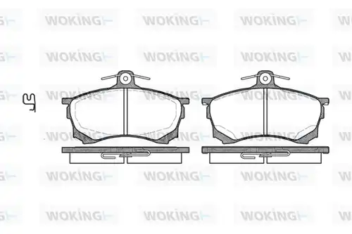 накладки WOKING P4823.00