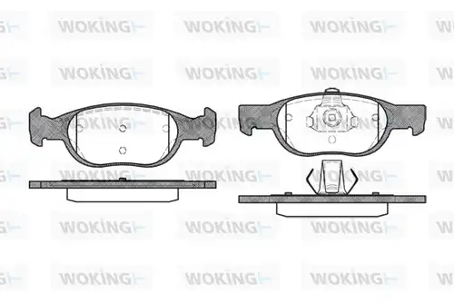 накладки WOKING P4883.10