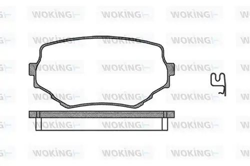 накладки WOKING P4943.02