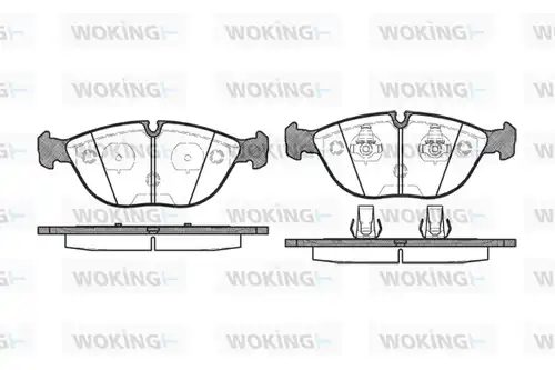 накладки WOKING P4973.00