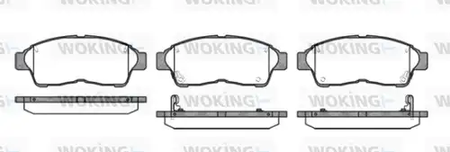 накладки WOKING P5023.02