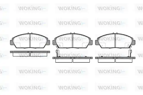 накладки WOKING P5063.02