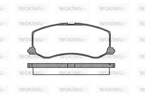 накладки WOKING P5103.00