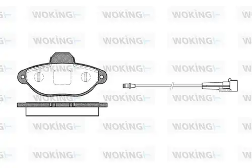 накладки WOKING P5143.01