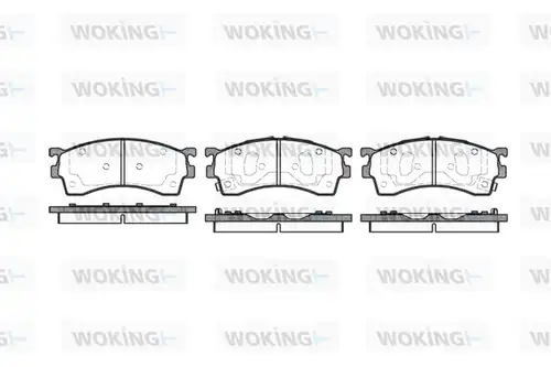 накладки WOKING P5153.12