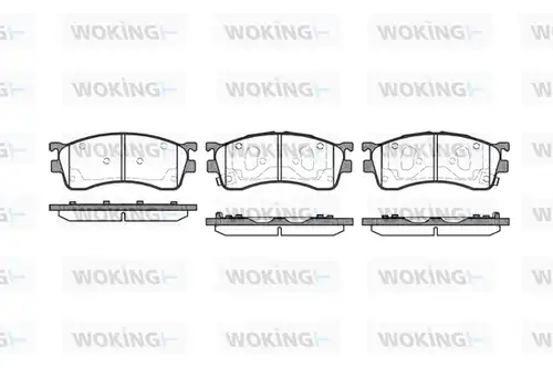 накладки WOKING P5153.52