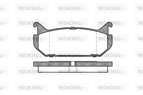 накладки WOKING P5163.00