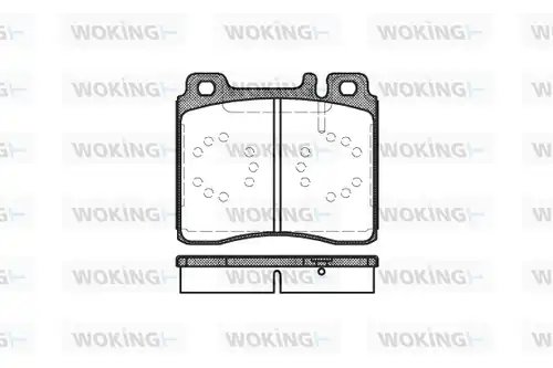 накладки WOKING P5203.00