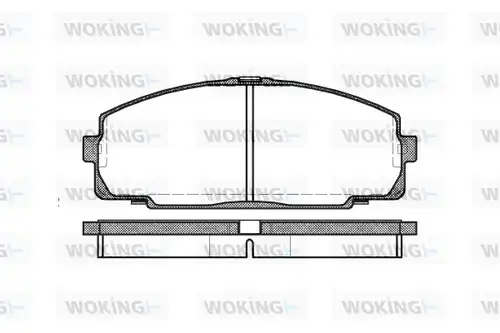 накладки WOKING P5213.00