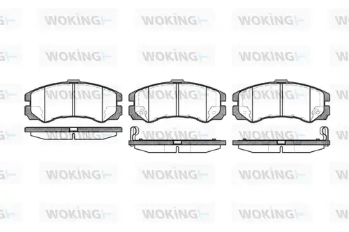 накладки WOKING P5253.22