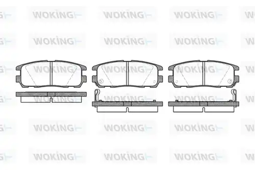 накладки WOKING P5263.02