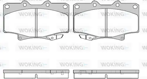 накладки WOKING P5293.04