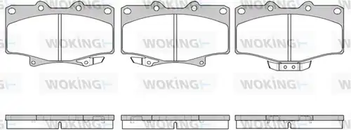 накладки WOKING P5293.14