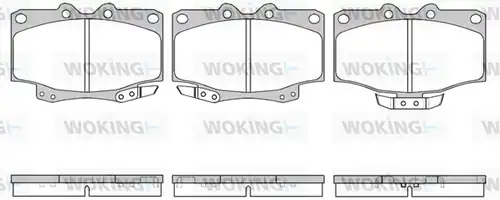 накладки WOKING P5303.04