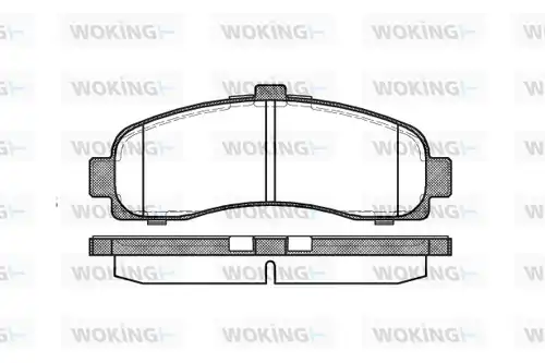 накладки WOKING P5313.10