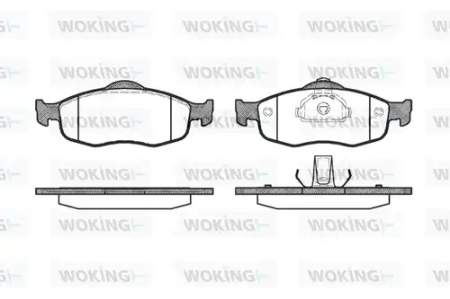 накладки WOKING P5323.00