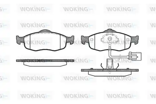 накладки WOKING P5323.02