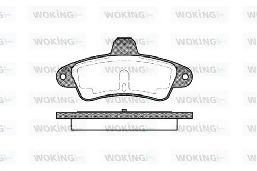 накладки WOKING P5333.00